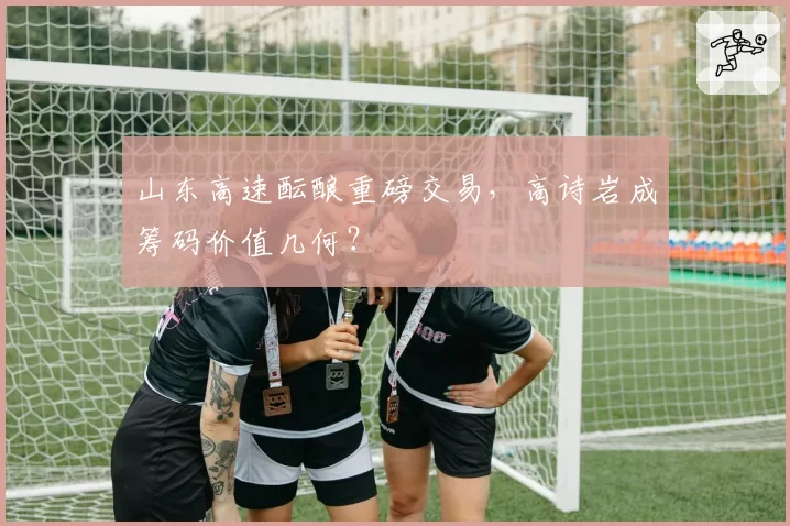 山东高速酝酿重磅交易,高诗岩成筹码价值几何?